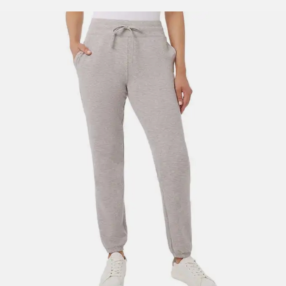 New! 32 Degrees Drawstring Waist Jogger Heather Gray Women's Size XXL Fast S/H!